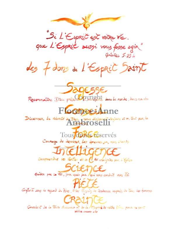 Les 7 dons de l'Esprit