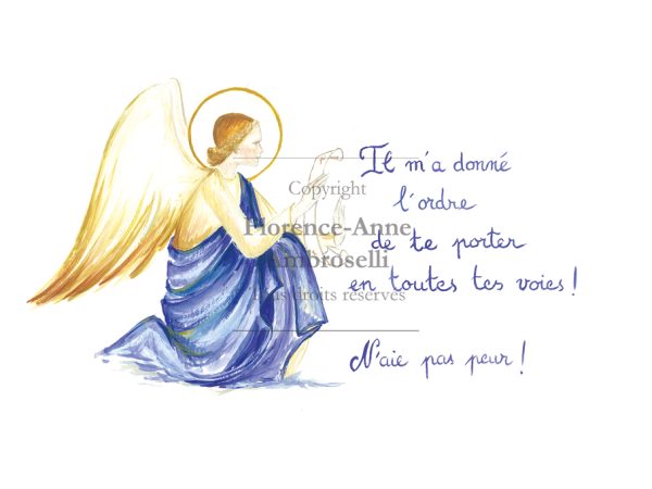 Ange "Il m'a donné l'ordre de te porter..."