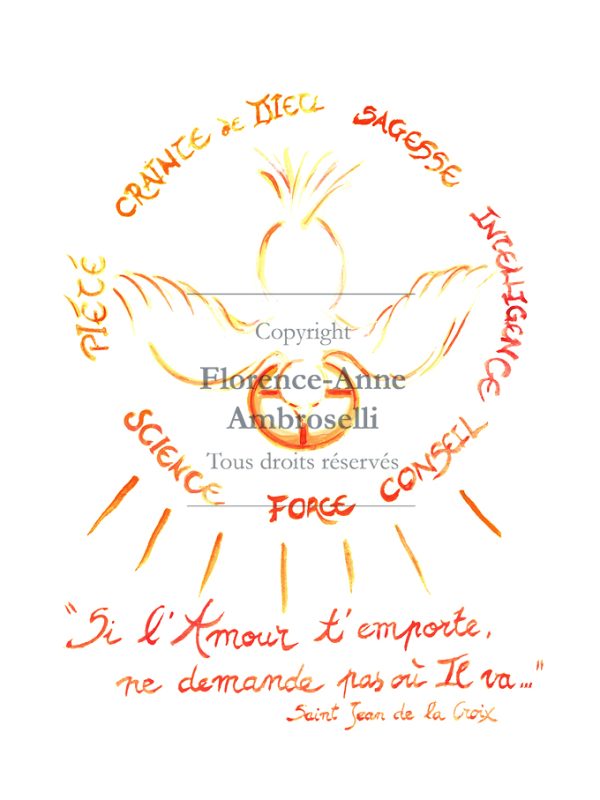 La colombe de l'Esprit Saint