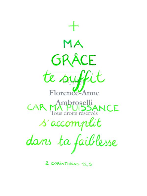 Ma Grâce te suffit