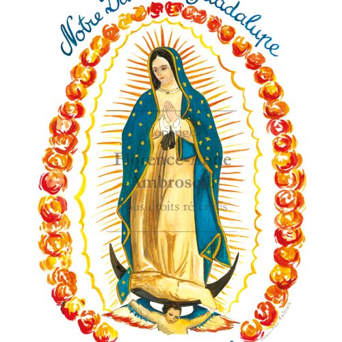 Illustration Notre Dame de Guadalupe