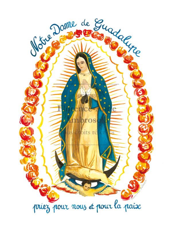 Illustration Notre Dame de Guadalupe