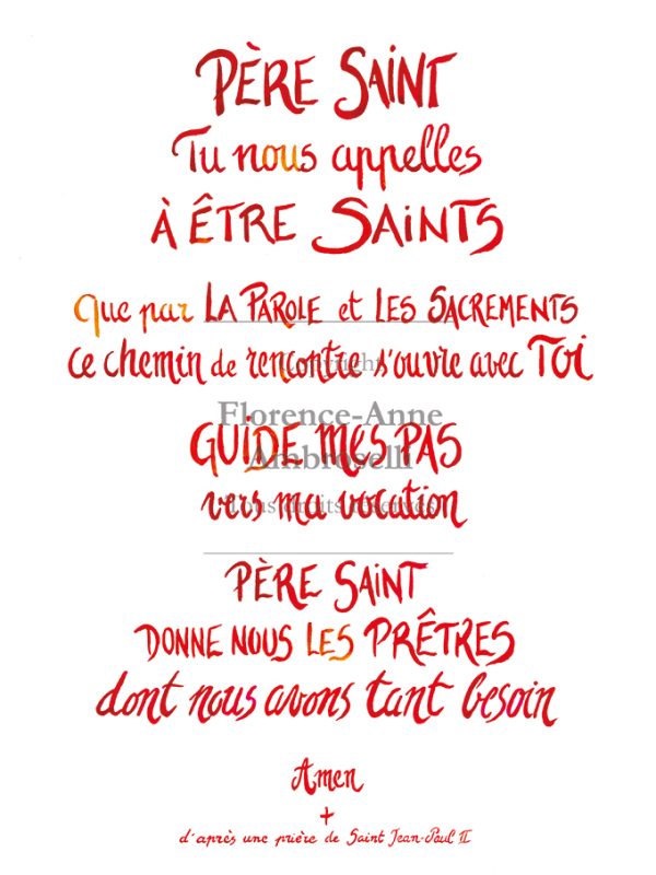 Pour nos prêtres