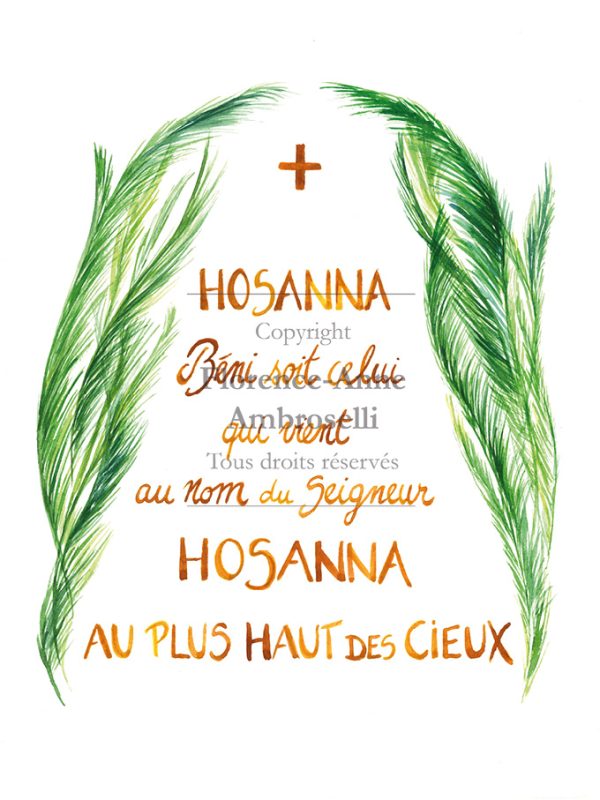 Hosanna Béni soit Celui qui vient