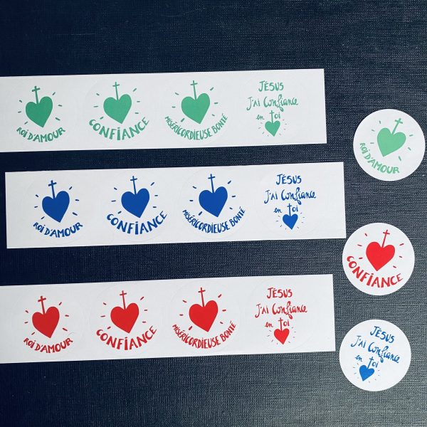 Stickers "Jésus j'ai confiance en toi"