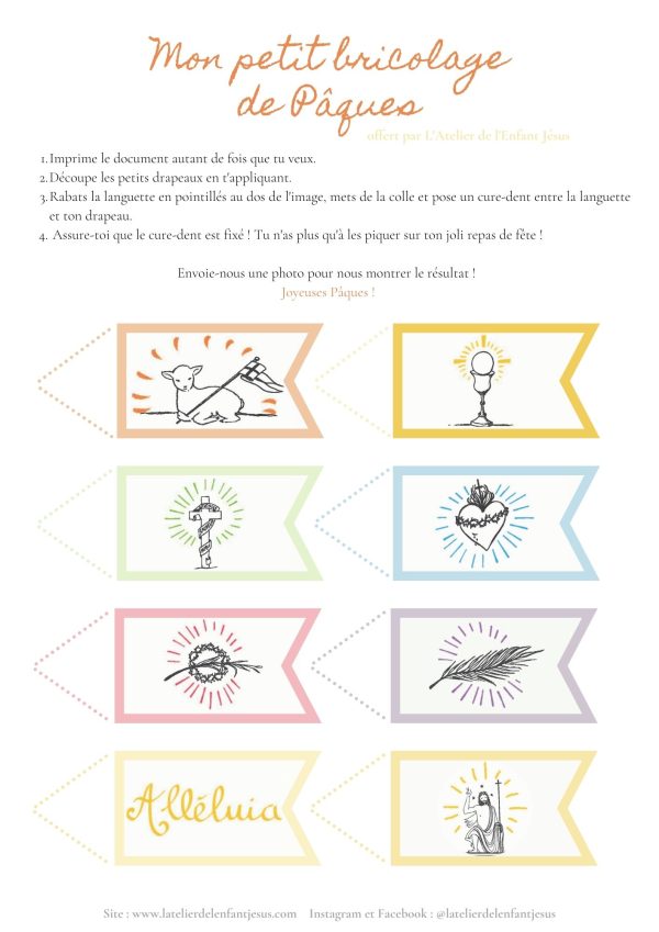 Petit bricolage de Pâques téléchargeable - Image 2