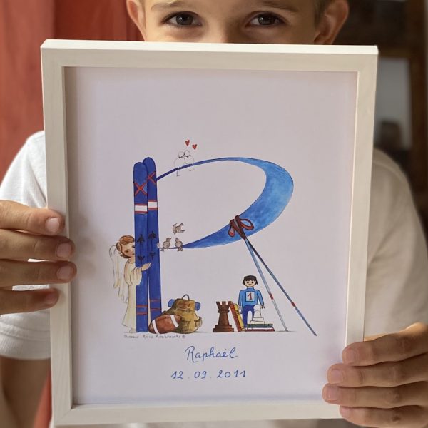Lettre R sur mesure - Image 2