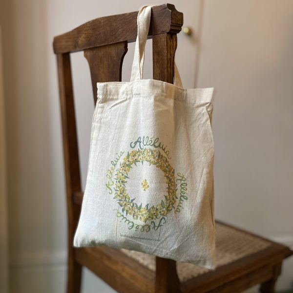 Mini Tote bag, à l'unité : Paix Confiance Alléluia - Image 2