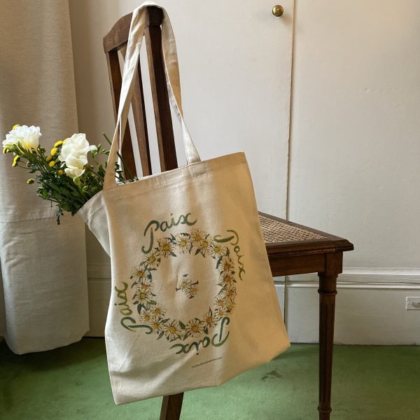 Grand Tote Bag Confiance Paix Alléluia - Image 2
