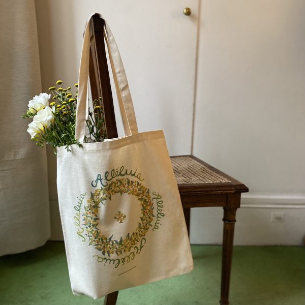 Grand Tote Bag Confiance Paix Alléluia - Image 4