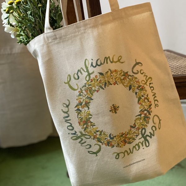 Grand Tote Bag Confiance Paix Alléluia