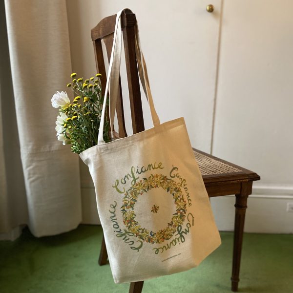 Grand Tote Bag Confiance Paix Alléluia - Image 3