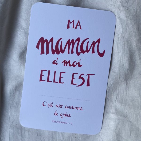 Carte "Ma Maman" - spécial fête des mères - Image 3