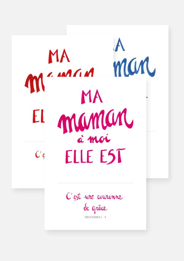 carte "maman"