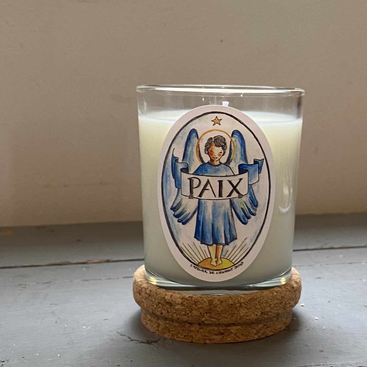 Bougie parfumée PAIX - L'Atelier de l'Enfant Jésus