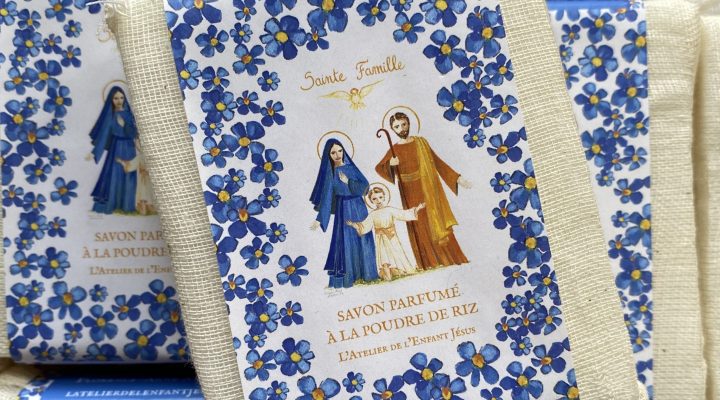 Savon Sainte Famille à la poudre de riz
