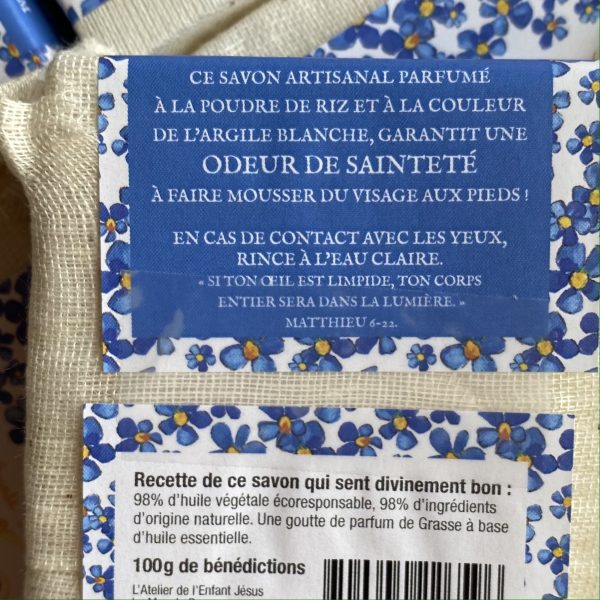 Savon Sainte Famille à la poudre de riz - Image 4