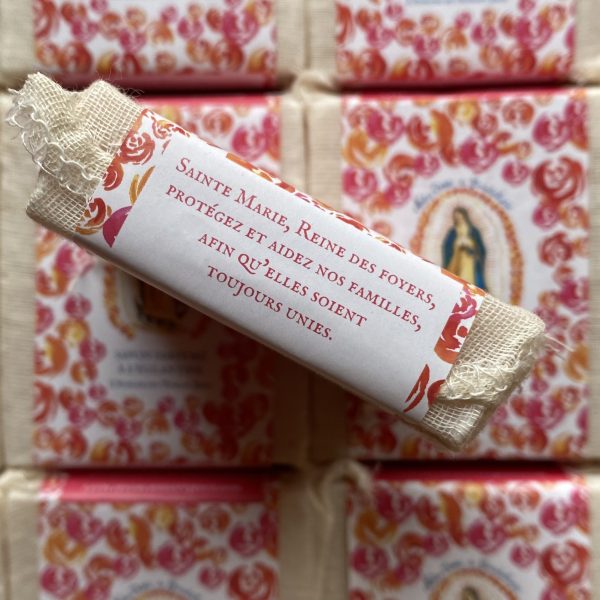 Savon Notre Dame de Guadalupe parfumé à la fleur d'églantine - Image 3