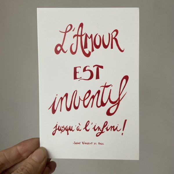 "L'Amour est inventif..." Saint Vincent de Paul - Image 3