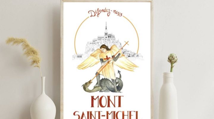souvenir mont saint michel