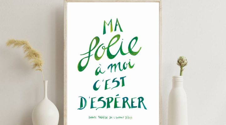 affiche folie d'espérer