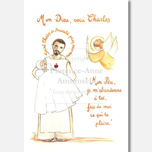 image baptême avec saint charles de foucauld