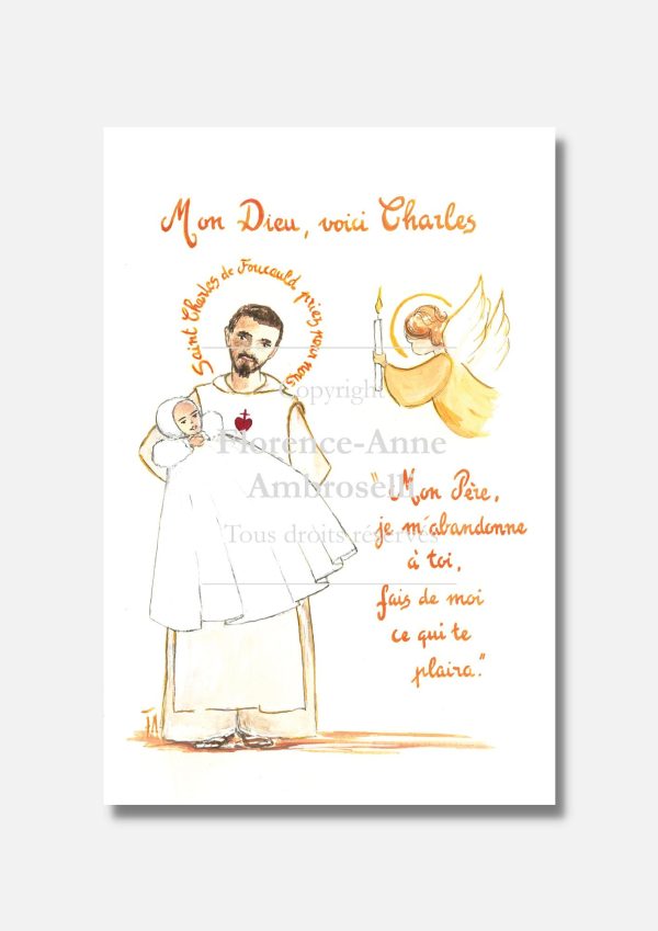 image baptême avec saint charles de foucauld