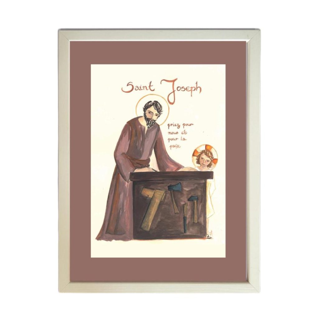 Saint Joseph charpentier, patron des travailleurs