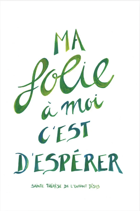 Photo "Ma folie à moi c'est d'espérer" 