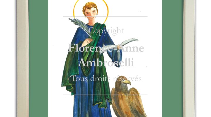 cadre saint jean l'evangéliste