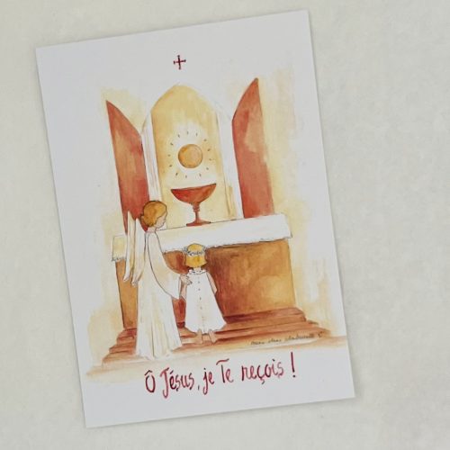 0 jésus, je te reçois, communion fille