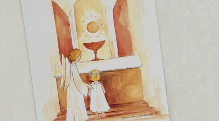 0 jésus, je te reçois, communion fille