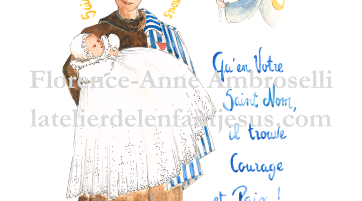 pack 30 images baptême avec prénom saint maximilien kolbe