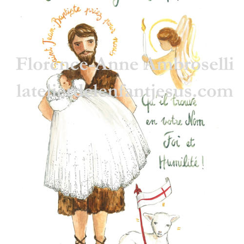 pack 30 images baptême avec prénom saint maximilien kolbe