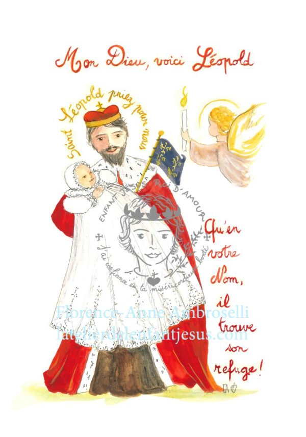 pack 30 images baptême prénom saint léopold