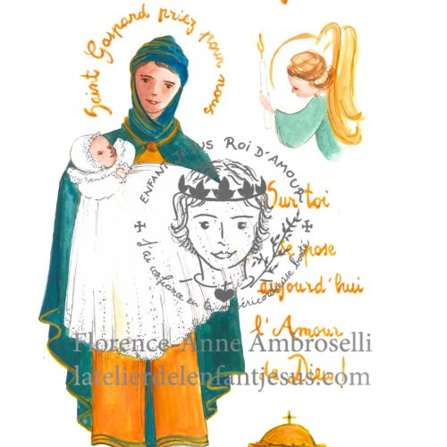 pack 30 images de baptême prénom marguerite