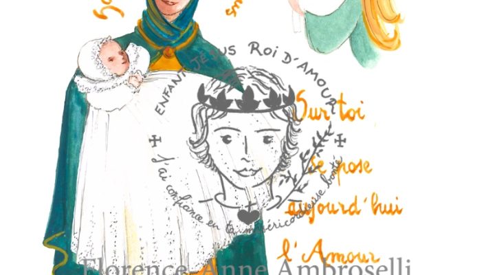 pack 30 images de baptême prénom marguerite