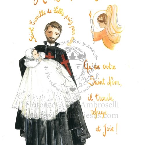pack 30 images de baptême avec prénom camille