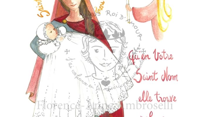 pack 30 images de baptême avec sainte madeleine