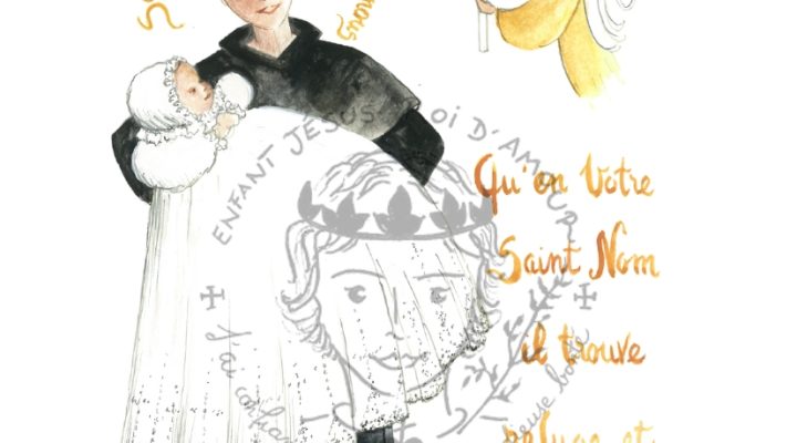pack image de baptême avec saint wandrille