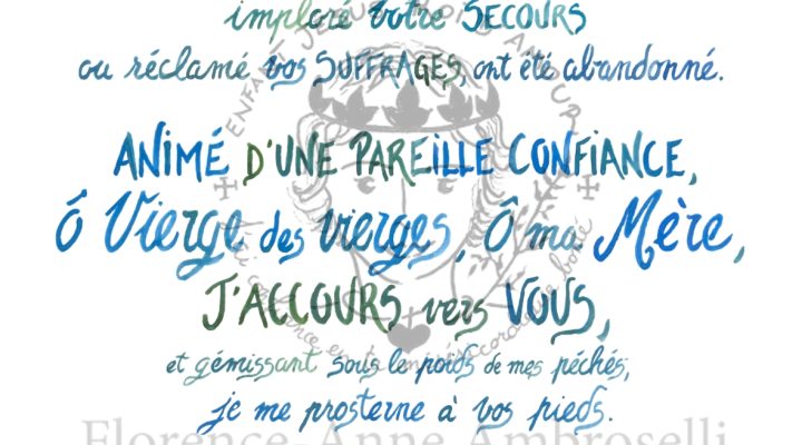souvenez vous prière de saint bernard