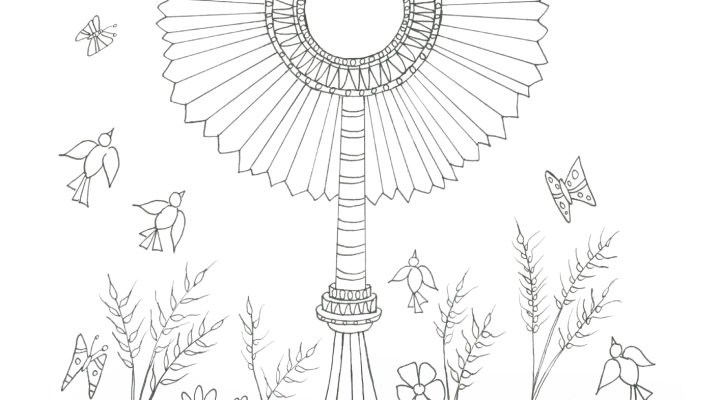 coloriage les rois mages à télécharger (copie)